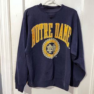 Vintage Notre Dame crewneck